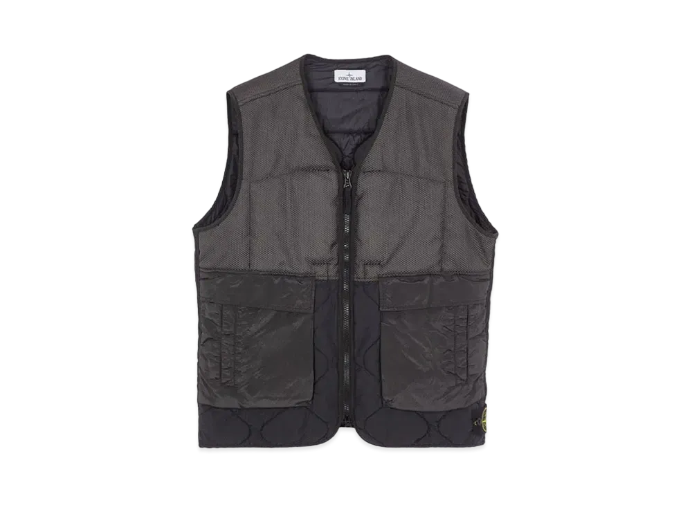 Stone Island G0840 MODIFIED PANAMA 6/3 HT NYLON MIX FABRICS WITH PRIMALOFT-TC "Black"