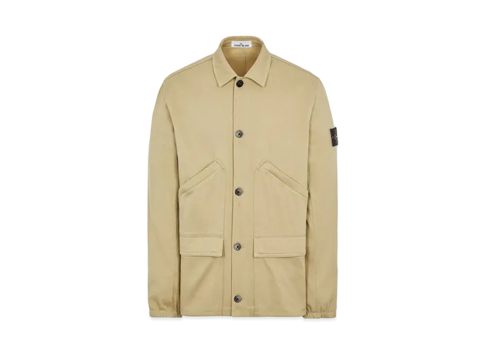 Stone Island A0302 MIL.SPEC.STRETCH COTTON "Ibory"
