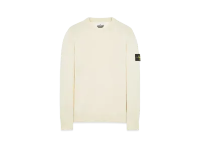 Stone Island 503A7 COMFORT WOOL-COTTON "Natural White"