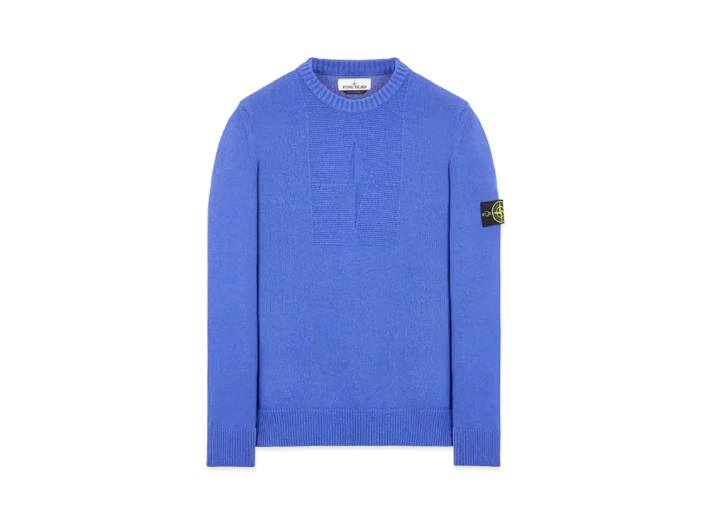 Stone Island 503A7 COMFORT WOOL-COTTON "Periwinkle"