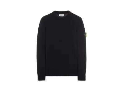 Stone Island 503A7 COMFORT WOOL-COTTON "Black"