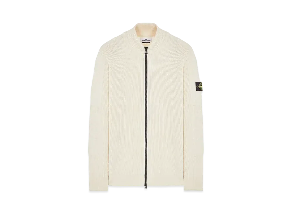 Stone Island 553A7 COMFORT WOOL COTTON "Natural White"