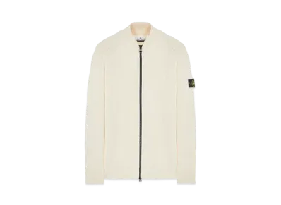 Stone Island 553A7 COMFORT WOOL COTTON "Natural White"