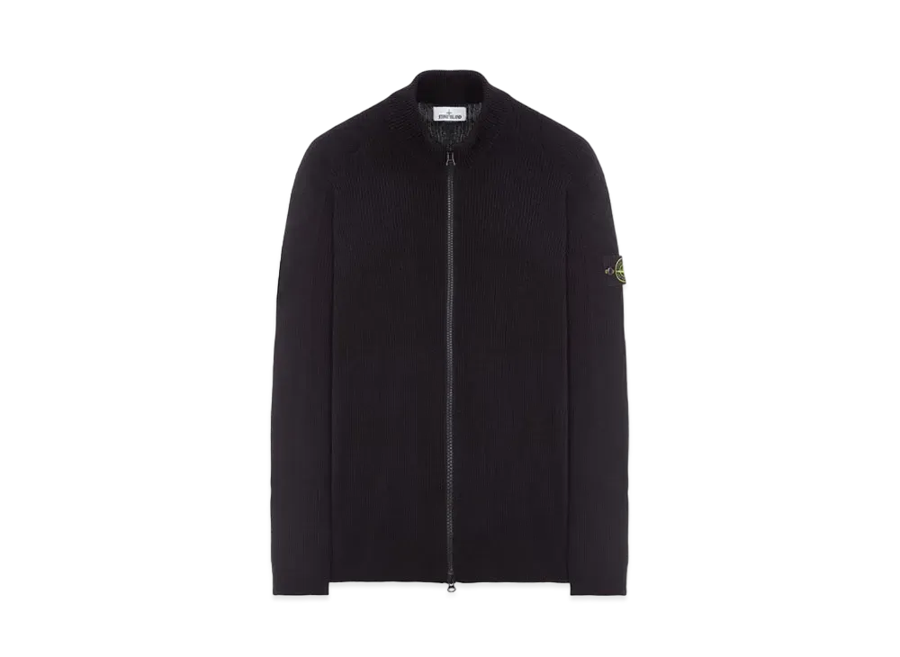Stone Island 553A7 COMFORT WOOL COTTON "Black"