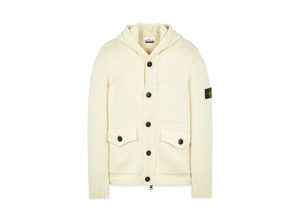 Stone Island 558B2 WOOL-SILK "Natural White"