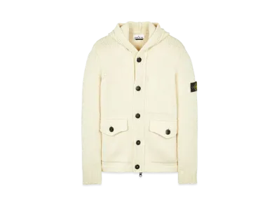 Stone Island 558B2 WOOL-SILK "Natural White"