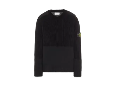Stone Island 538B9 MIXED YARNS "Black"