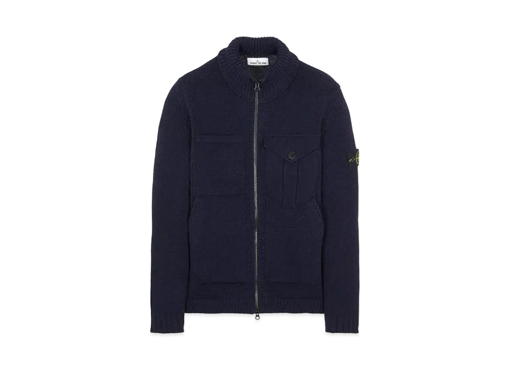 Stone Island 548A4 LAMBSWOOL "Blue"
