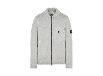 Stone Island 548A4 LAMBSWOOL "Pearl Grey"