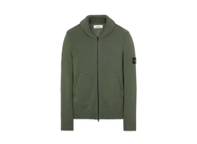 Stone Island 502A7 COMFORT WOOL-COTTON "Sage Green"