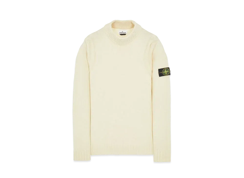 Stone Island 557B2 WOOL-SILK "Natural White"