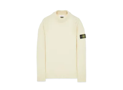 Stone Island 557B2 WOOL-SILK "Natural White"