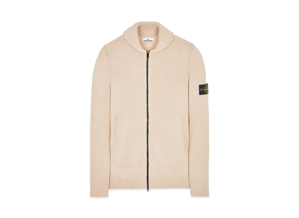 Stone Island 502A7 COMFORT WOOL-COTTON "Pastele Pink"