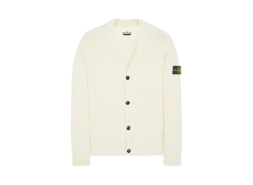 Stone Island 504A3 LAMBSWOOL "Natural White"