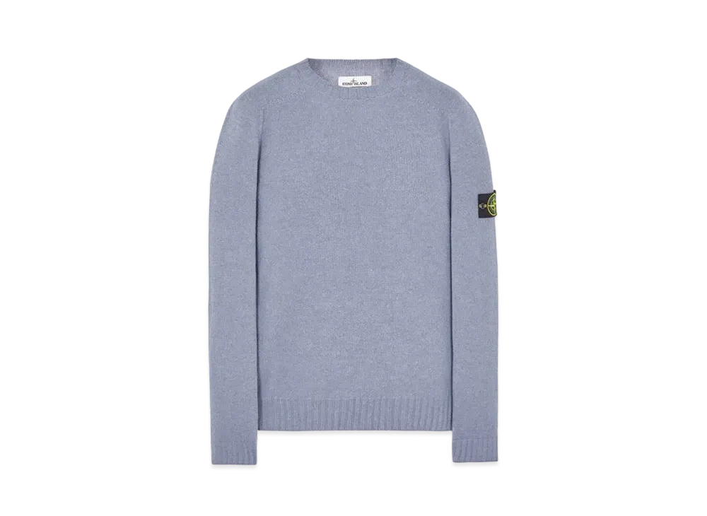 Stone Island 505A3 LAMBSWOOL "Pastel Blue"