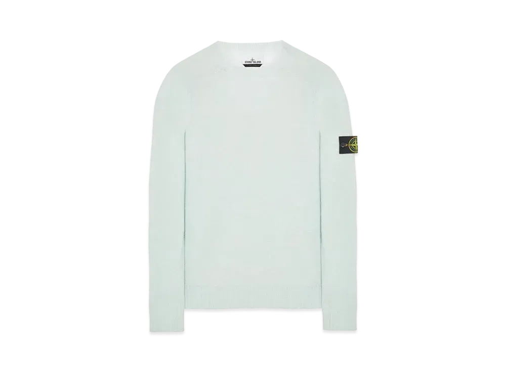 Stone Island 505A3 LAMBSWOOL "Light Green"