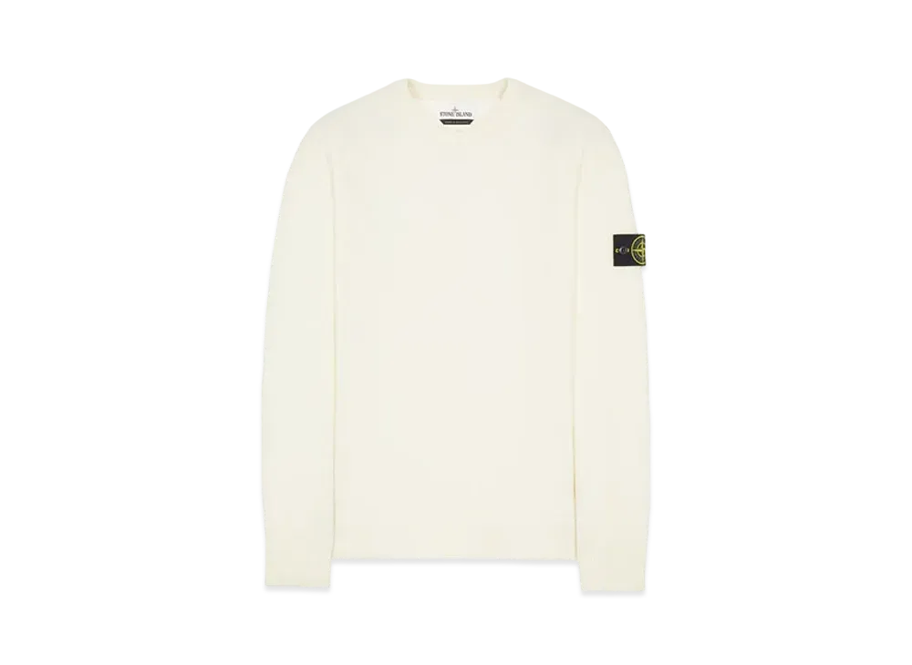 Stone Island 508A1 STRETCH WOOL "Natural White"