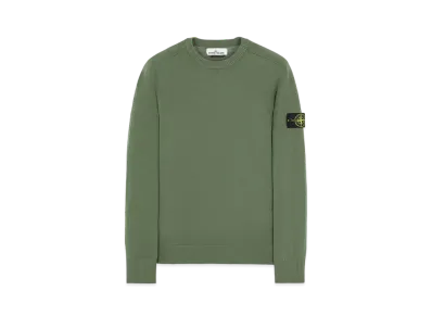 Stone Island 508A1 STRETCH WOOL "Sage Green"