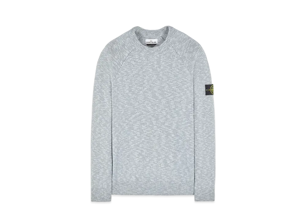 Stone Island 510D3 COTTON WOOL MELANGE "Pearl Grey"