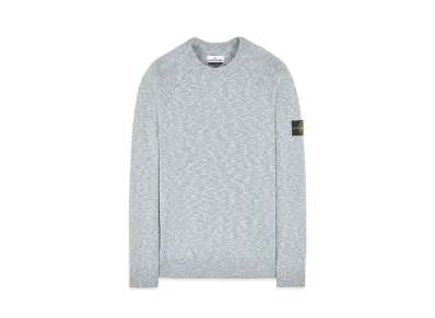 Stone Island 510D3 COTTON WOOL MELANGE "Pearl Grey"