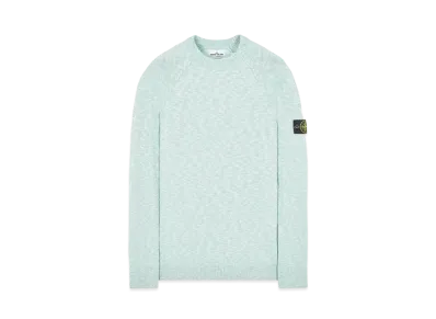 Stone Island 510D3 COTTON WOOL MELANGE "Light Green"