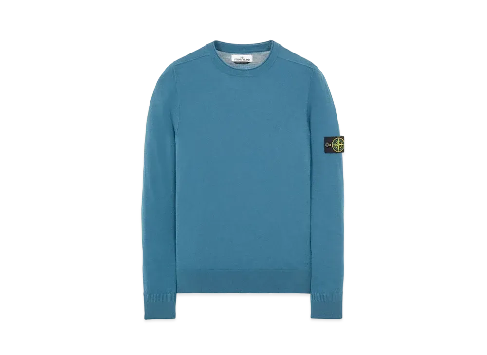 Stone Island 511A1 STRETCH WOOL "Teal"