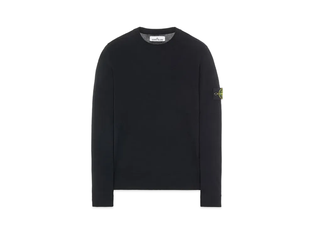 Stone Island 511A1 STRETCH WOOL "Black"