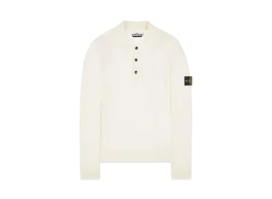 Stone Island 512A1 STRETCH WOOL "Natural White"