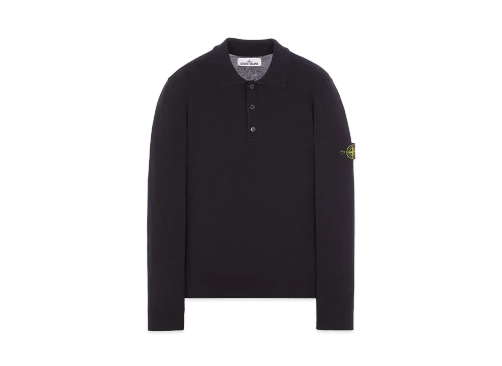 Stone Island 512A1 STRETCH WOOL "Blue"