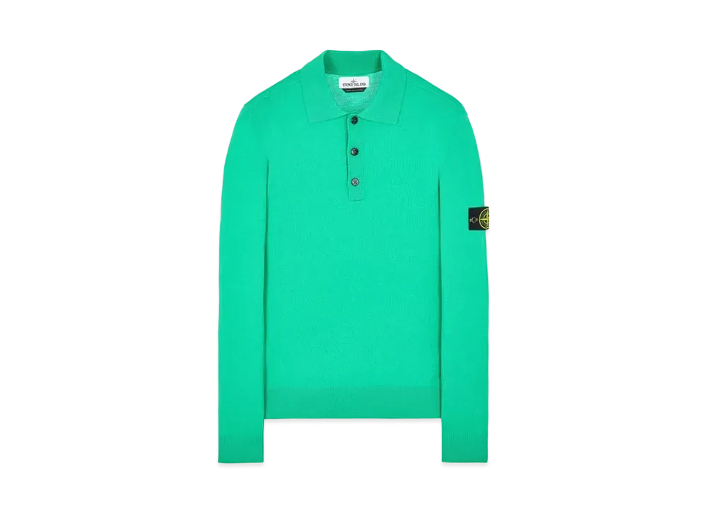 Stone Island 512A1 STRETCH WOOL "Green"