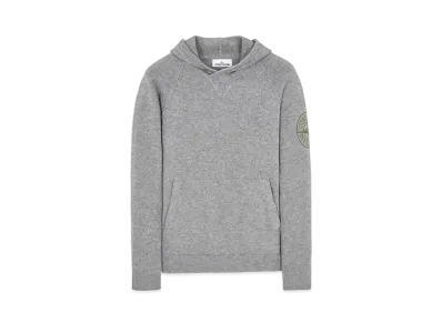 Stone Island 513B7 GEELONG WOOL WITH EMBROIDERY "Grey"