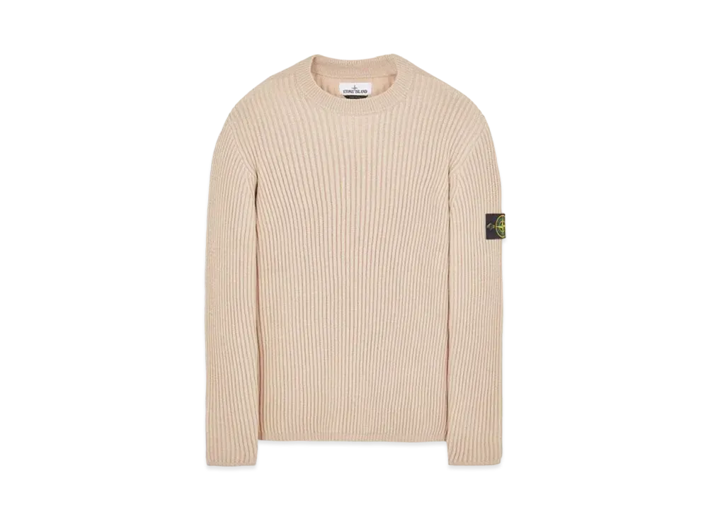Stone Island 517C2 FULL RIB PURE WOOL "Pastele Pink"