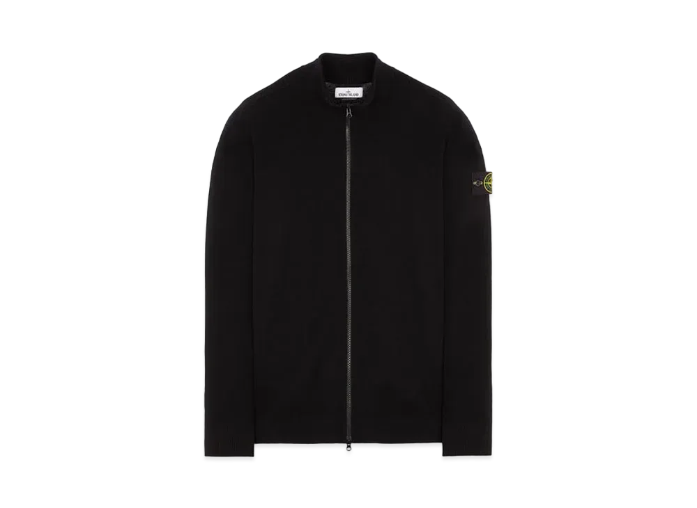 Stone Island 519A1 STRETCH WOOL "Black"