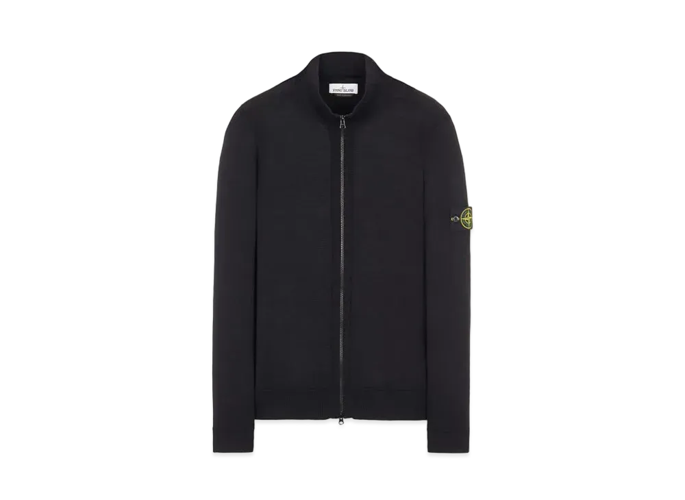 Stone Island 520C4 LEICHTE REINE WOLLE "Black"