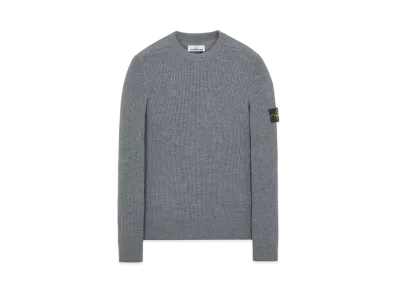Stone Island 521C2 FULL RIB PURE WOOL "Grey"