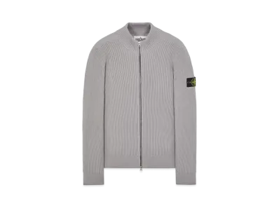 Stone Island 523C2 FULL RIB PURE WOOL "Pearl Grey"