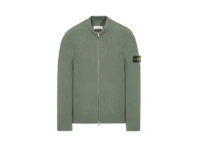 Stone Island 523C2 FULL RIB PURE WOOL "Sage Green"