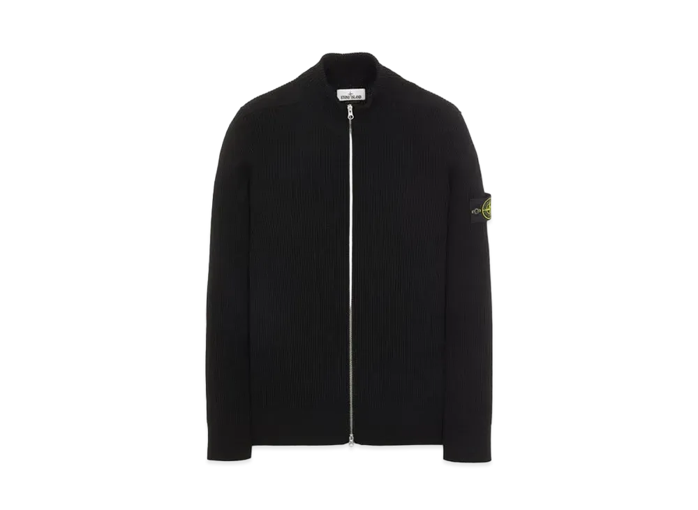 Stone Island 523C2 FULL RIB PURE WOOL "Black"