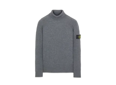 Stone Island 525C2 FULL RIB PURE WOOL "Grey"