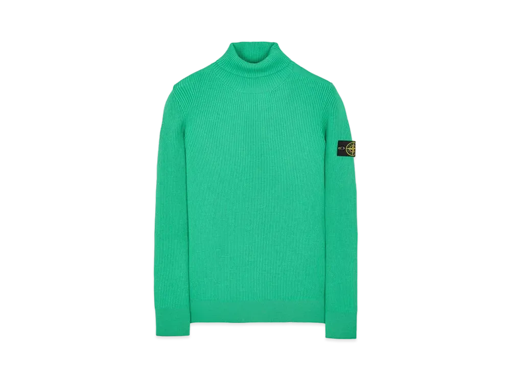Stone Island 525C2 FULL RIB PURE WOOL "Green"