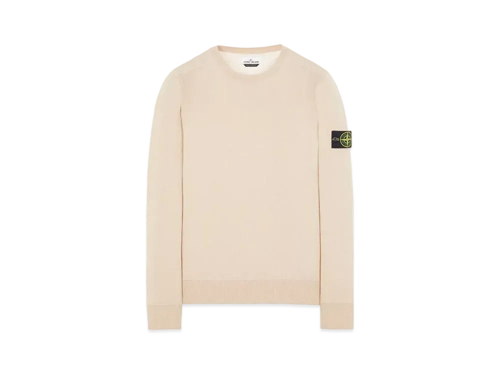 Stone Island 526C4 LIGHT PURE WOOL "Pastele Pink"