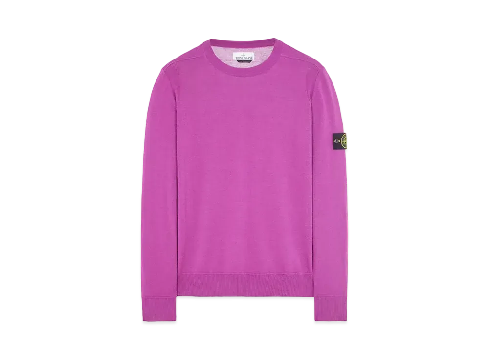 Stone Island 526C4 LIGHT PURE WOOL "Magenta"