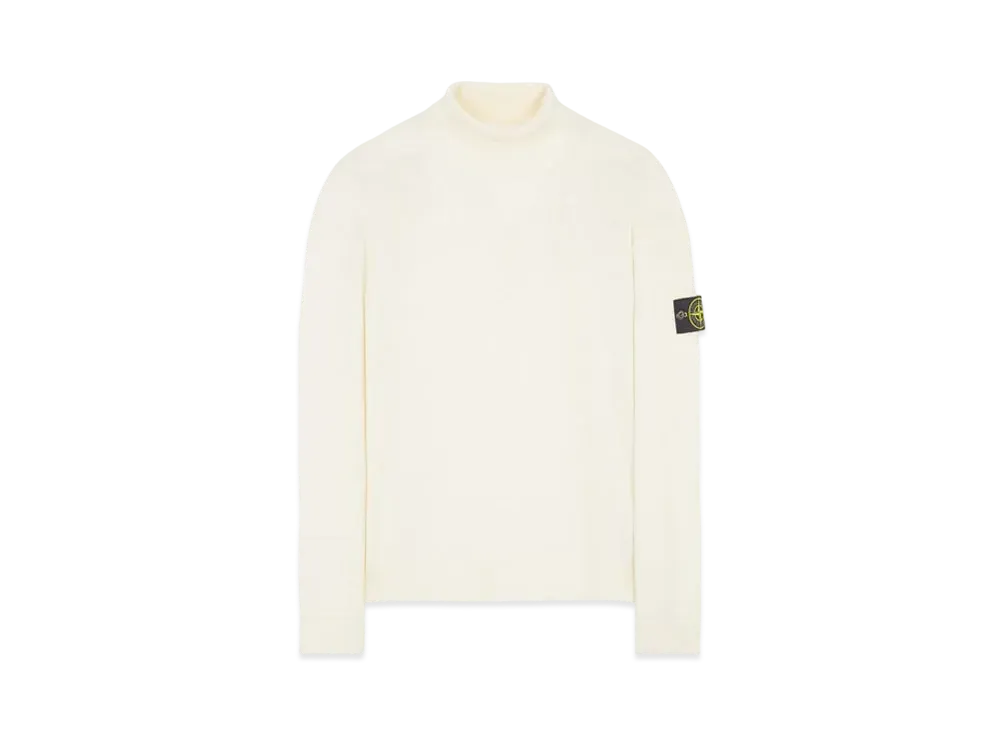 Stone Island 527C4 LIGHT PURE WOOL "Natural White"