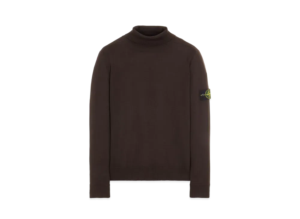 Stone Island 527C4 LIGHT PURE WOOL "Dark Brown"