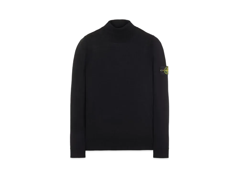 Stone Island 527C4 LIGHT PURE WOOL "Black"