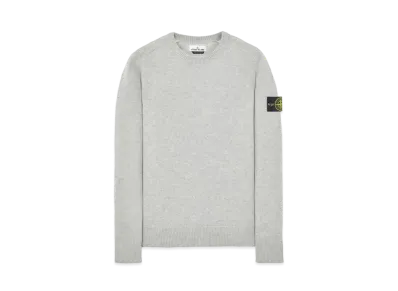 Stone Island 535A3 LAMBSWOOL "Pearl Grey"