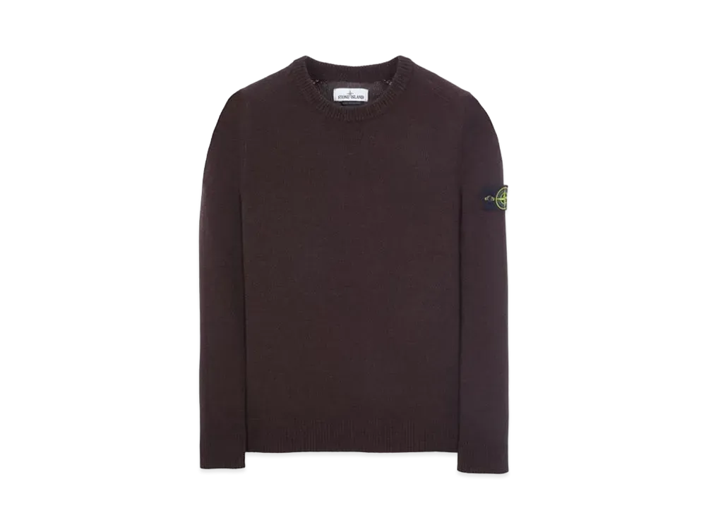 Stone Island 535A3 LAMBSWOOL "Dark Brown"