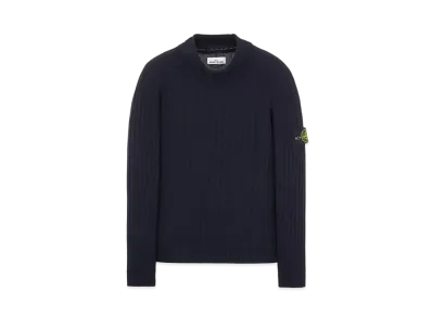 Stone Island 537B6 GEELONG WOOL "Blue"