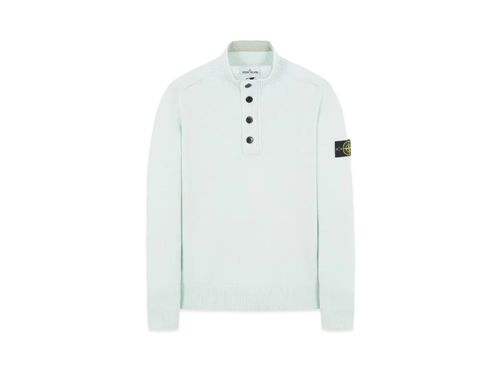 Stone Island 540A3 LAMBSWOOL "Light Green"