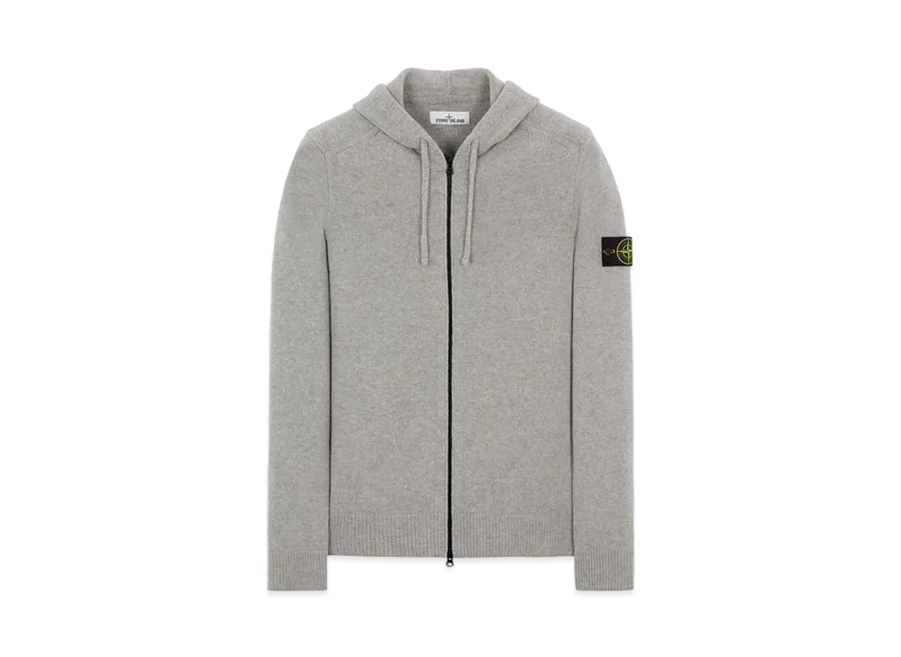 Stone Island 546A3 LAMBSWOOL "Pearl Grey"